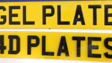 number plate authorisation certificate
