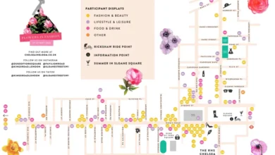 chelsea in bloom map