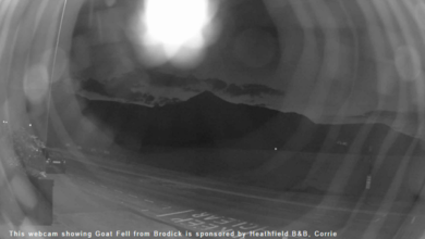 arran banner webcam