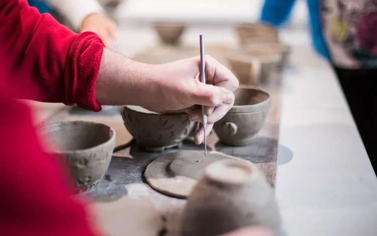 pottery class devon
