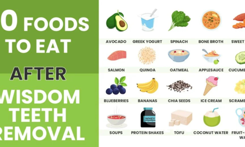 foods to eat after wisdom teeth removal