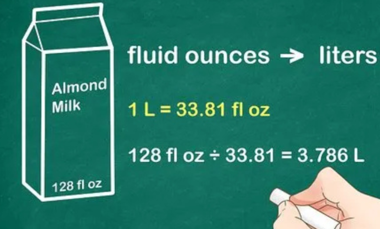 how many oz in a liter